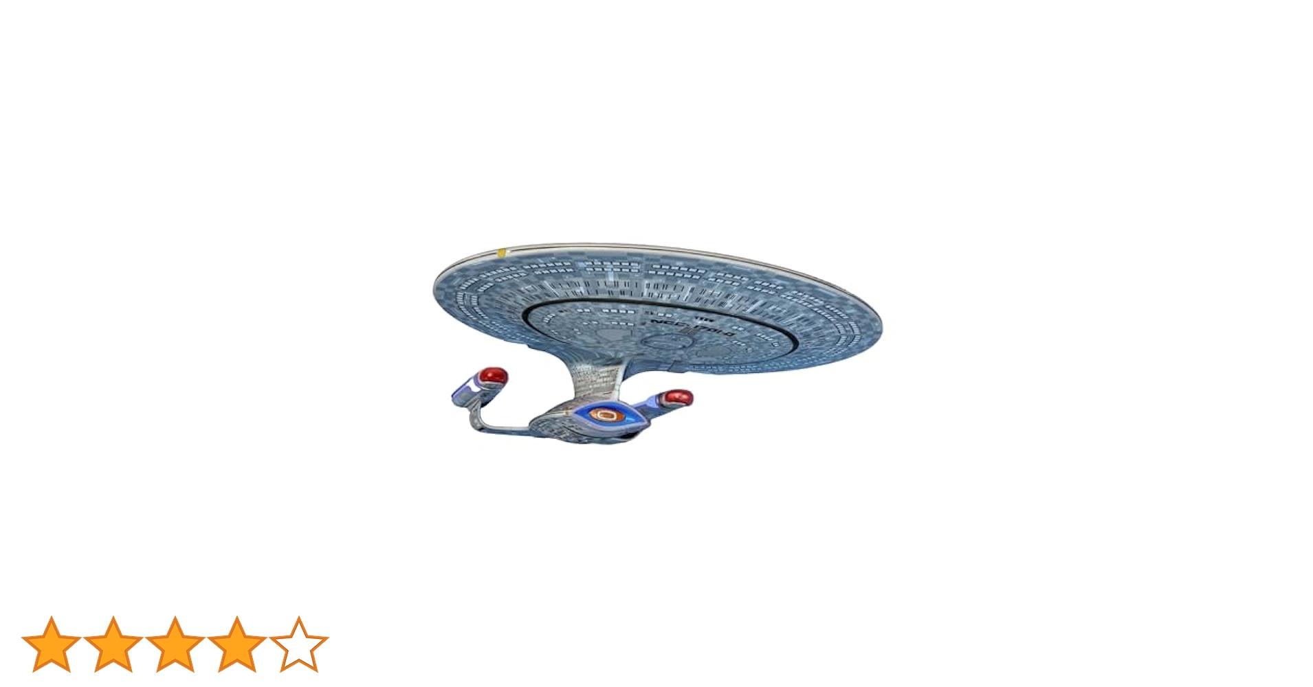 「スタートレック」ミニプレイセット（ミニジオラマ）　ＵＳＳエンタープライズＤ スタートレック」ミニプレイセット（ミニジオラマ） USS